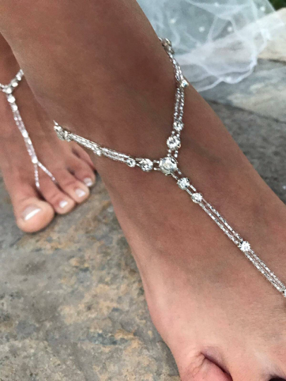 Bead Barefoot Sandals